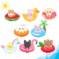 Image 1 of Aniteez Pool Party Sticker