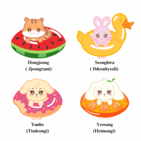 Image 2 of Aniteez Pool Party Sticker