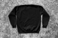 Image 2 of Full Penetration Black Crewneck Sweatshirt