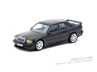 Image 1 of Tarmac Works - 1/64 Mercedes-Benz 190 E 2.5-16 EVO 1 Blue-Black Metallic