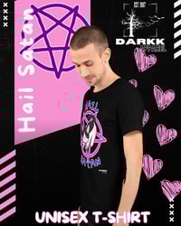 Image 3 of Hail Satan T-shirt