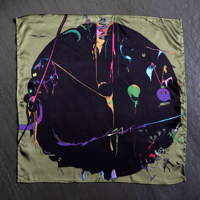 Image 3 of « Black Planet » scarf