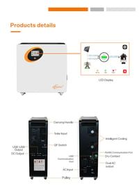 Image 2 of Portable Solar Power System Kit 1KW 1.5KW 2KW 3KW 5KW