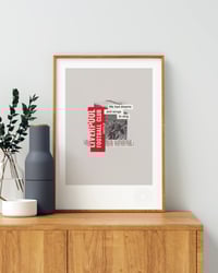 Image 4 of Liverpool FC Vintage Programme Collage – Football Art Print – Series 2