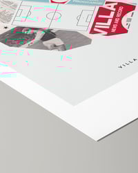 Image 3 of Aston Villa Vintage Programme Collage – Football Art Print – Series 5