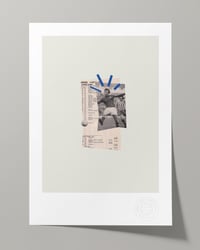 Image 1 of Chelsea FC Vintage Programme Collage – Football Art Print – Series 3