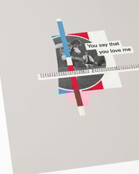 Image 2 of Crystal Palace FC Vintage Programme Collage – Football Art Print – Series 2