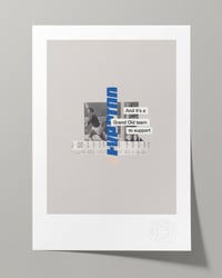 Image 1 of Everton FC Vintage Programme Collage – Football Art Print – Series 2