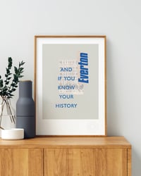 Image 4 of Everton FC Vintage Programme Collage – Football Art Print – Series 4