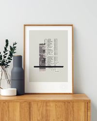 Image 4 of Fulham FC Vintage Programme Collage – Football Art Print – Series 1