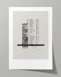 Image 1 of Fulham FC Vintage Programme Collage – Football Art Print – Series 1