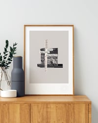 Image 4 of Fulham FC Vintage Programme Collage – Football Art Print – Series 2