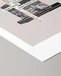 Image 3 of Fulham FC Vintage Programme Collage – Football Art Print – Series 2