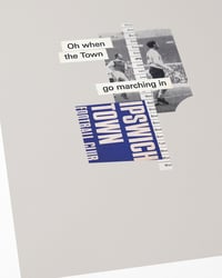 Image 2 of Ipswich Town FC Vintage Programme Collage – Football Art Print – Series 2