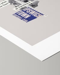 Image 3 of Ipswich Town FC Vintage Programme Collage – Football Art Print – Series 2