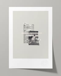 Image 1 of Leeds United Vintage Programme Collage – Football Art Print – Series 1