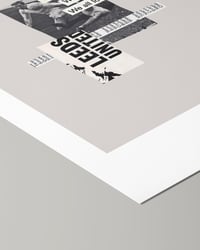 Image 3 of Leeds United Vintage Programme Collage – Football Art Print – Series 2