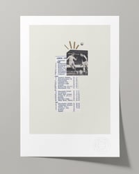 Image 1 of Leeds United Vintage Programme Collage – Football Art Print – Series 3