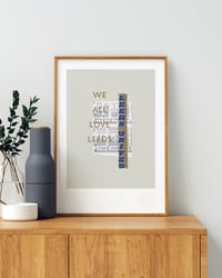 Image 4 of Leeds United Vintage Programme Collage – Football Art Print – Series 4