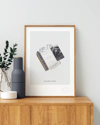 Image 4 of Leeds United Vintage Programme Collage – Football Art Print – Series 5