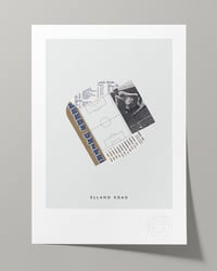 Image 1 of Leeds United Vintage Programme Collage – Football Art Print – Series 5