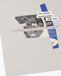 Image 2 of Leicester City FC Vintage Programme Collage – Football Art Print – Series 2