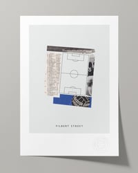 Image 1 of Leicester City FC Vintage Programme Collage – Football Art Print – Series 5
