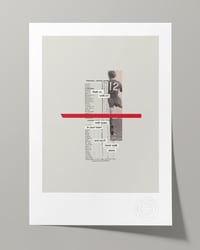 Image 1 of Liverpool FC Vintage Programme Collage – Football Art Print – Series 1