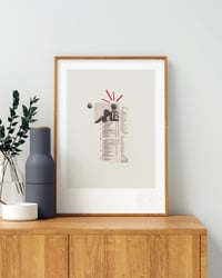 Image 4 of Liverpool FC Vintage Programme Collage – Football Art Print – Series 3