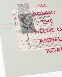 Image 2 of Liverpool FC Vintage Programme Collage – Football Art Print – Series 4