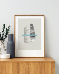 Image 4 of Manchester City FC Vintage Programme Collage – Football Art Print – Series 1