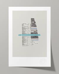 Image 1 of Manchester City FC Vintage Programme Collage – Football Art Print – Series 1