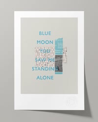 Image 1 of Manchester City FC Vintage Programme Collage – Football Art Print – Series 4
