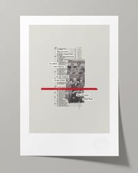 Image 1 of Manchester United FC Vintage Programme Collage – Football Art Print – Series 1