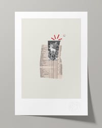 Image 1 of Manchester United FC Vintage Programme Collage – Football Art Print – Series 3