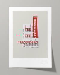 Image 1 of Middlesbrough FC Vintage Programme Collage – Football Art Print – Series 4