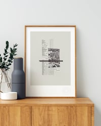 Image 4 of Newcastle United FC Vintage Programme Collage – Football Art Print – Series 1