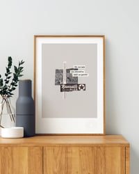 Image 4 of Newcastle United FC Vintage Programme Collage – Football Art Print – Series 2