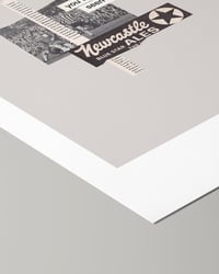 Image 3 of Newcastle United FC Vintage Programme Collage – Football Art Print – Series 2