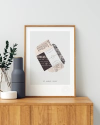 Image 4 of Newcastle United FC Vintage Programme Collage – Football Art Print – Series 5