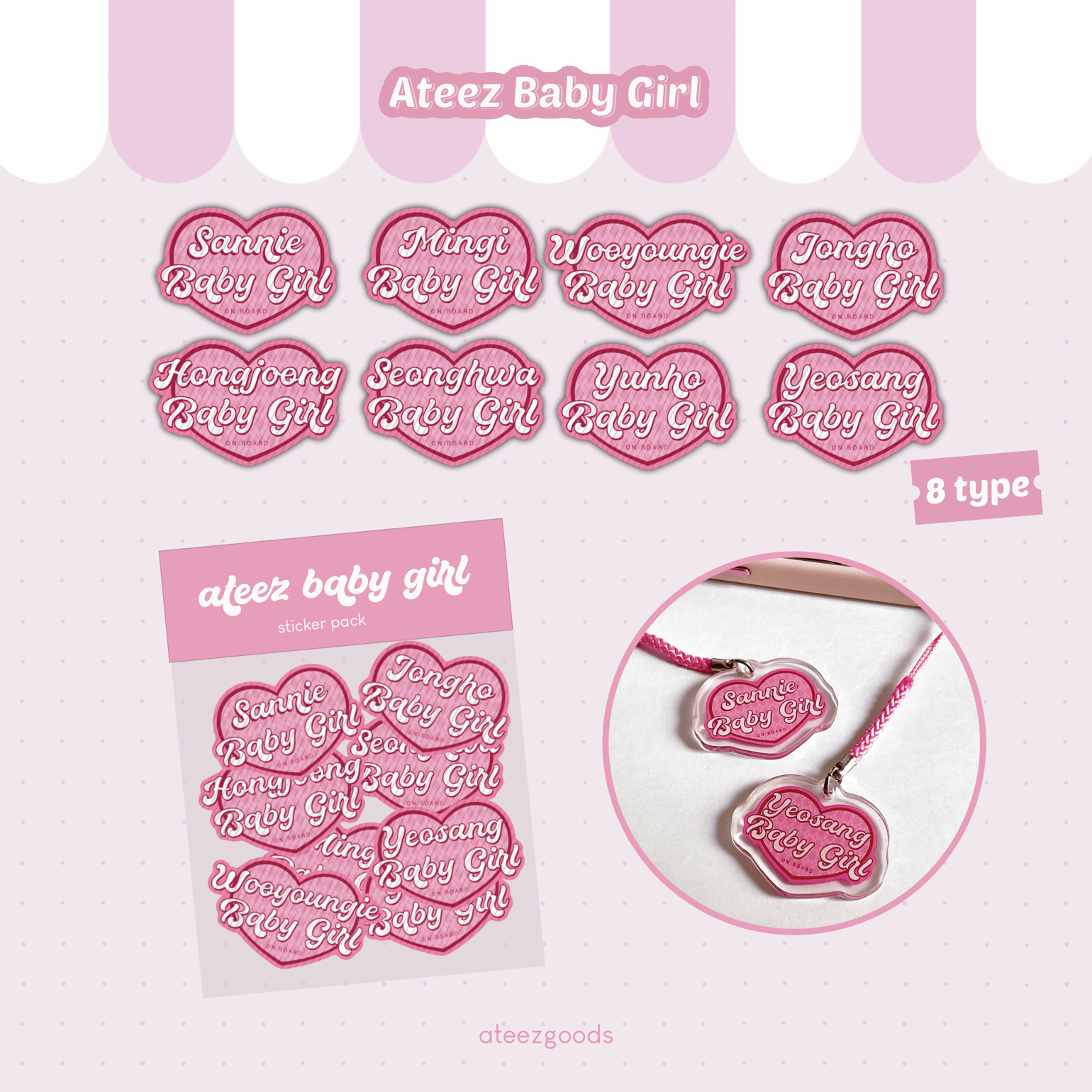 Image of ATEEZ BABY GIRL [PRE-ORDER]