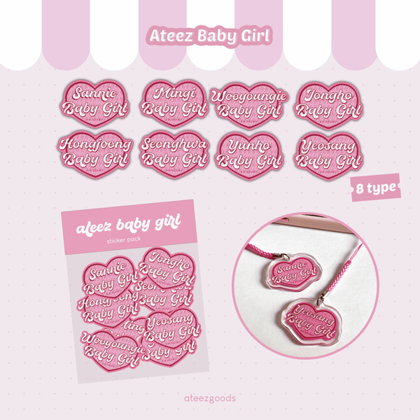 Image of ATEEZ BABY GIRL [PRE-ORDER]