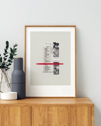 Image 4 of Nottingham Forest FC Vintage Programme Collage – Football Art Print – Series 1