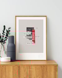 Image 4 of Nottingham Forest FC Vintage Programme Collage – Football Art Print – Series 2