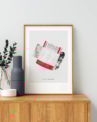 Image 4 of Nottingham Forest FC Vintage Programme Collage – Football Art Print – Series 5