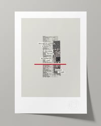 Image 1 of Sheffield United Vintage Programme Collage – Football Art Print – Series 1