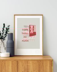 Image 4 of Sheffield United Vintage Programme Collage – Football Art Print – Series 4