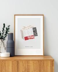 Image 4 of Sheffield United Vintage Programme Collage – Football Art Print – Series 5