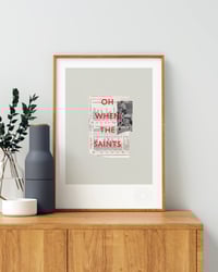 Image 4 of Southampton FC Vintage Programme Collage – Football Art Print – Series 4