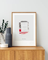 Image 4 of Southampton FC Vintage Programme Collage – Football Art Print – Series 5